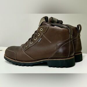 Men's 11.5 Patagonia 6" Tin Roof Espresso Brown Waterproof Leather Boots